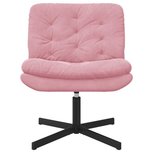 Къртящ релаксиращ стол Розово 63 x 75 x 76 см Кадифе
