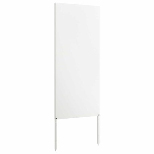 Екран за градинска неприкосновеност Бяло 50 x 140 см