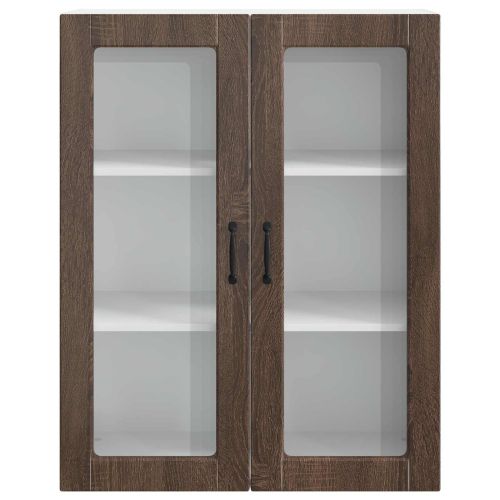 Панел за миялна машина Kalmar Кафяв дъб 80 x 31 x 100 см
