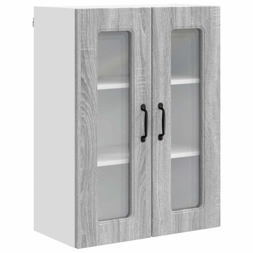 Кухненски шкаф със съхранение Kalmar Сив Сонома 60 x 31 x 80 см