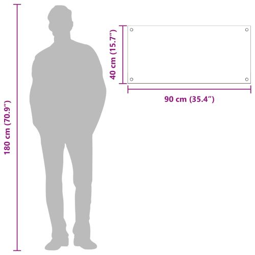 Кухненски гръб Тъмен сив 90 x 40 cm закалено стъкло