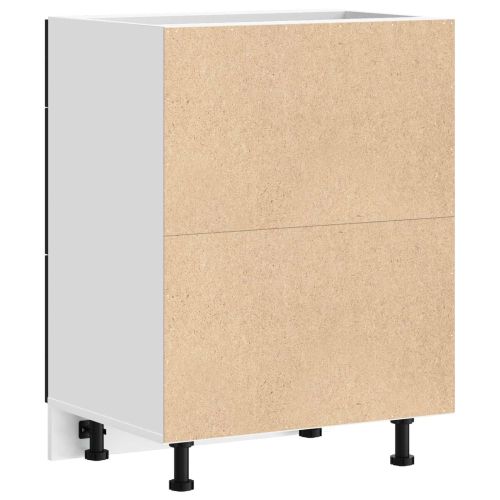 Кухненски базов шкаф с чекмедже Черния дъб 60 x 46 x 81,5 см
