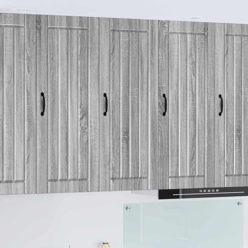 Кухненски шкаф Сив Сонома 40 x 31 x 100 см Инженерно дърво