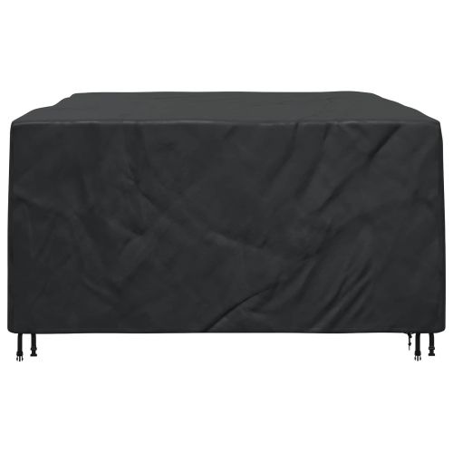 Покривало за мебели Едноцветен Черно 220 x 190 x 85 см 600D