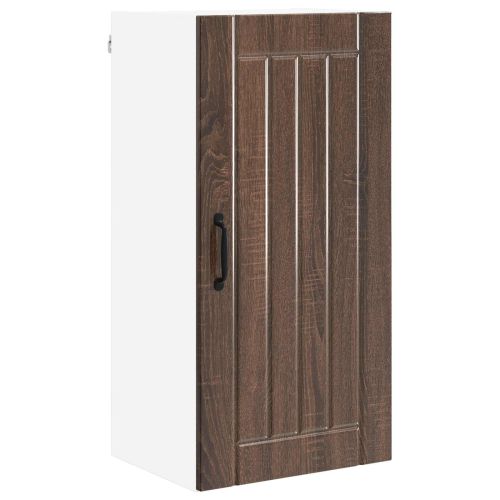 Кухненски шкаф Кафяв дъб 40 x 31 x 80 см Инженерно дърво