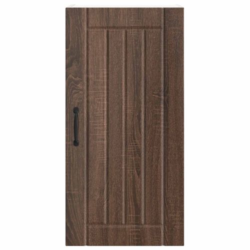 Кухненски шкаф Кафяв дъб 40 x 31 x 80 см Инженерно дърво