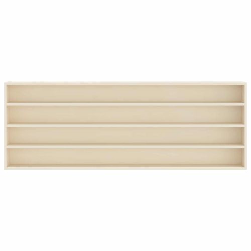 Стена дисплей кутия Бежово 100 x 8,5 x 36 см Инженерно дърво