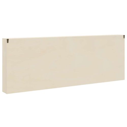 Стена дисплей кутия Бежово 100 x 8,5 x 36 см Инженерно дърво