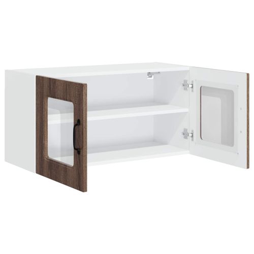Панел за миялна машина Kalmar Кафяв дъб 80 x 31 x 40 см