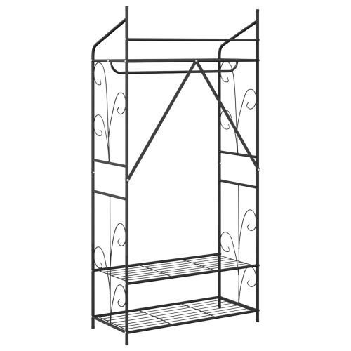 Отворен Гардероб Едноцветен 2 pcs 78 x 36 x 158 см