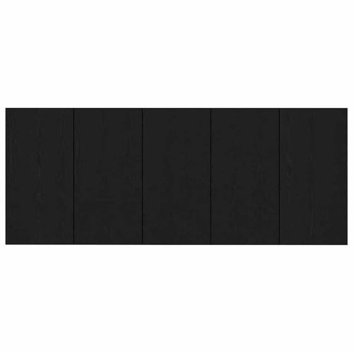 Табла с шкаф с чекмедже 3 pcs Черния дъб Инженерно дърво