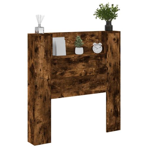 Облегалка за глава с рафт Димян дъб 100 x 16,5 x 103,5 cm