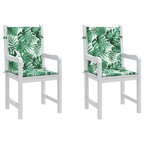 Възглавници за гръб Листо 2 pcs Мотив с листа 100 x 50 x 3 cm