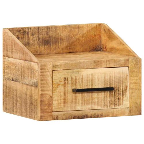 Нощен шкаф Кафяво 40 x 30 x 30 см Солидно мангово дърво