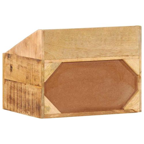 Нощен шкаф Кафяво 40 x 30 x 30 см Солидно мангово дърво