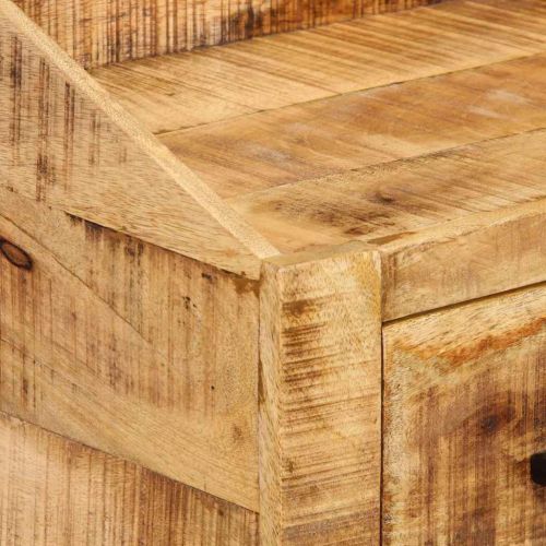 Нощен шкаф Кафяво 40 x 30 x 30 см Солидно мангово дърво