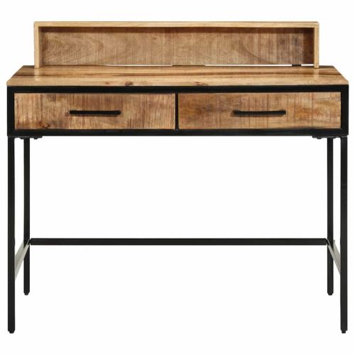 Конзолна маса с чекмедже Кафяво 100 x 55 x 89.5 см