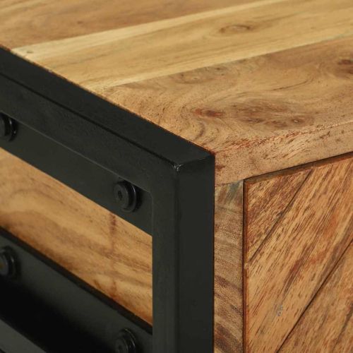 Нощно шкафче с чекмедже Кафяво 40 x 35 x 50 см