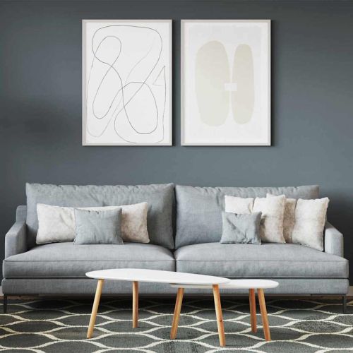 Боя за стени Сив 2,5 Л Стенно пано