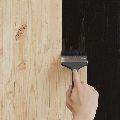 Боя за дърво Черно 2,5 л Стенно пано