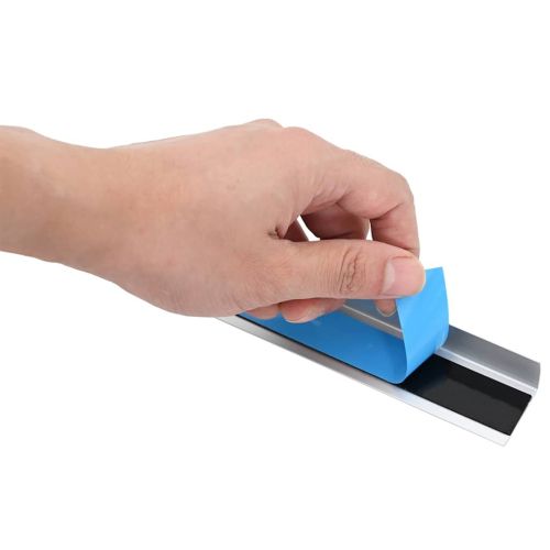 Профили за ръбове на стълби 10 pcs Сребрист 67 x 3 x 2 см