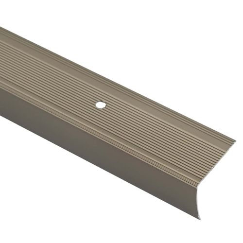 Профили за ръбове на стълби 10 pcs Шампанско 67 x 3.5 x 3 см