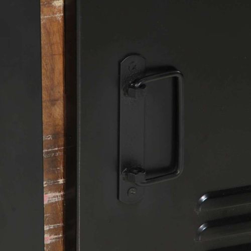 Шкаф за баня Кафяво 40 x 35 x 75 см Солидно възстановено дърво