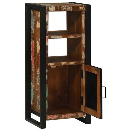 Шкаф за баня Кафяво 40 x 30 x 90 cm Солидно възстановено дърво