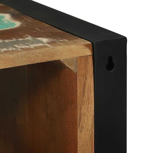 Шкаф за баня Кафяво 40 x 30 x 90 cm Солидно възстановено дърво