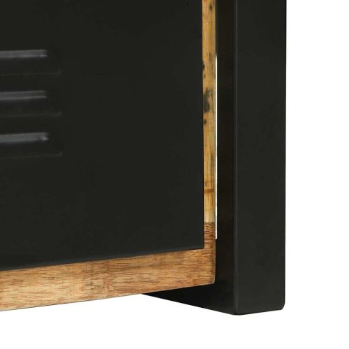 Шкаф за баня Кафяво 40 x 30 x 40 см Солидно мангово дърво