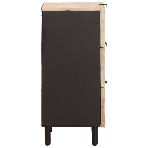 Служебен шкаф с чекмедже Финал на бяло измиване 40 x 33 x 75 см