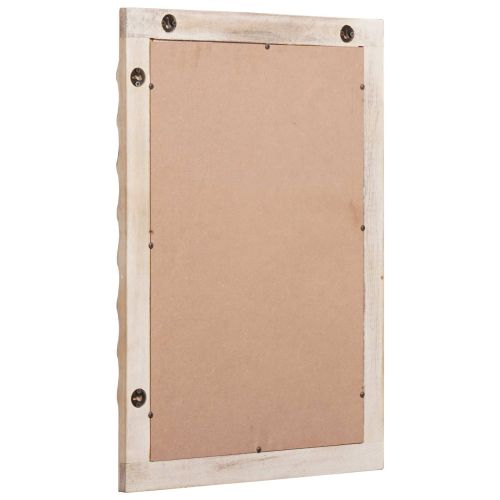 Огледало за баня Финал на бяло измиване 50 x 70 x 2,5 см