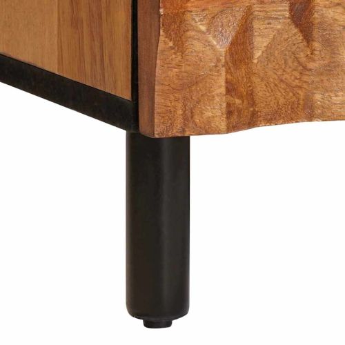 ТВ шкаф с чекмедже Финал на кафяво акацие 70 x 33 x 46 см