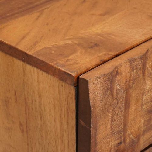 Нощен шкаф Кафяво 50 x 33 x 60 см Солидно мангово дърво