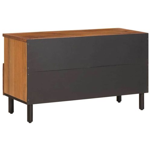 ТВ шкаф с чекмедже Финал на кафяво акацие 80 x 33 x 46 см