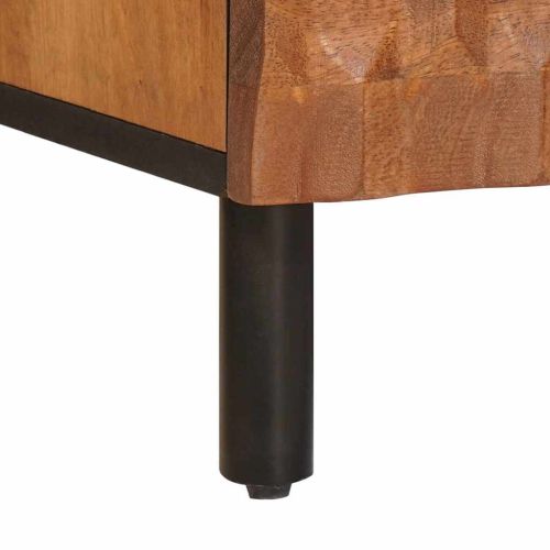 ТВ шкаф с чекмедже Финал на кафяво акацие 100 x 33 x 46 см