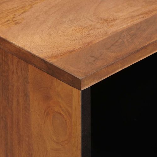 Служебен шкаф с врата Финал на кафяво акацие 80 x 33 x 75 см