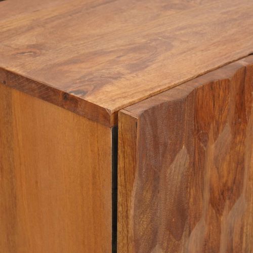 Висок шкаф с чекмедже Финал на кафяво акацие 60 x 33 x 100 см