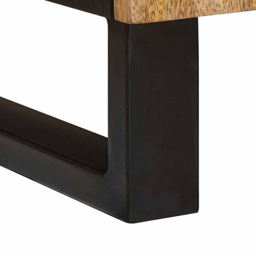 Нощен шкаф Естествен 40 x 33 x 46 см Солидно мангово дърво