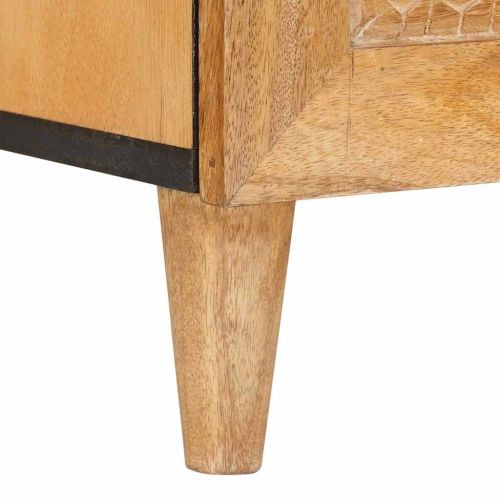 ТВ Единици Светло кафяво 100 x 33 x 46 см Инженерно дърво