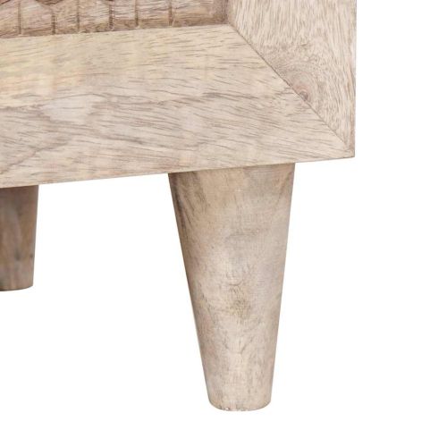 ТВ Единици с чекмедже Бяло 80 x 33 x 46 см Инженерно дърво