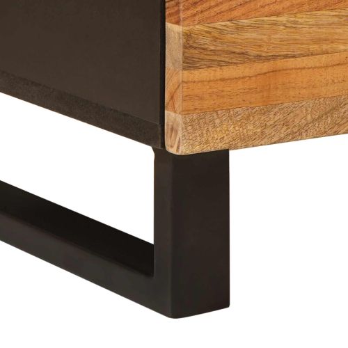 Шкаф за съхранение Кафяво 60 x 33 x 75 cm Солидно мангово дърво