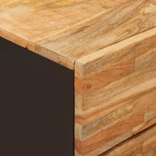 Леглов шкаф Кафяво 50 x 33 x 60 см Солидно мангово дърво