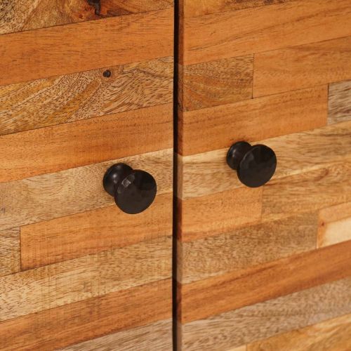 Леглов шкаф Кафяво 50 x 33 x 60 см Солидно мангово дърво