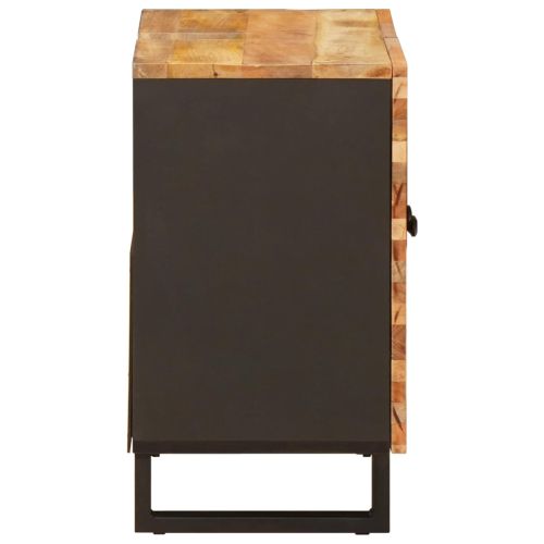 Шкаф за мивка в баня със съхранение Естествен 62 x 33 x 58 см