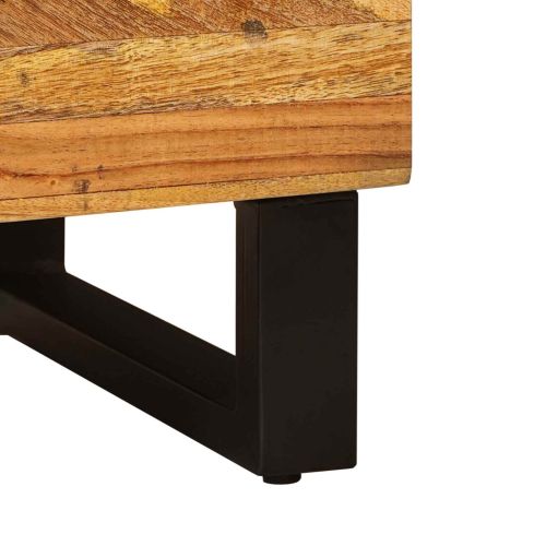 Шкаф за мивка в баня със съхранение Естествен 62 x 33 x 58 см