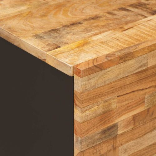 Окачен шкаф за баня със съхранение Естествен 38 x 33 x 48 см