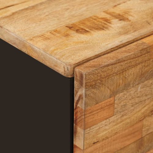 Шкаф за баня Естествен 38 x 33 x 58 см Солидно мангово дърво