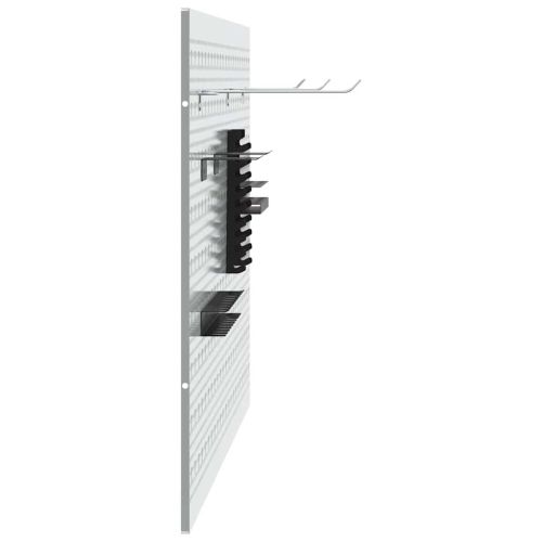 Панел за инструменти 2 pcs Сив 100 x 1 x 60 см