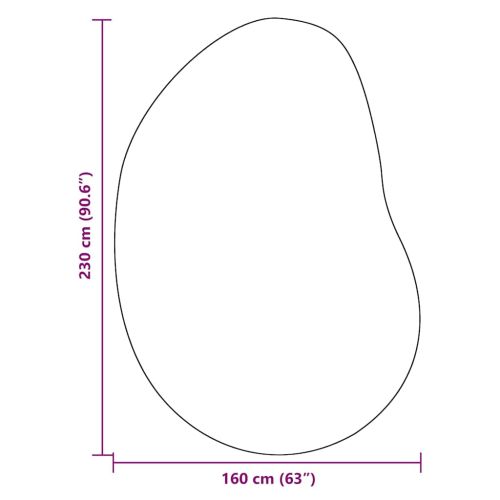 Килими за помещение HUARTE Антрацит 160 x 230 cm Полиестер